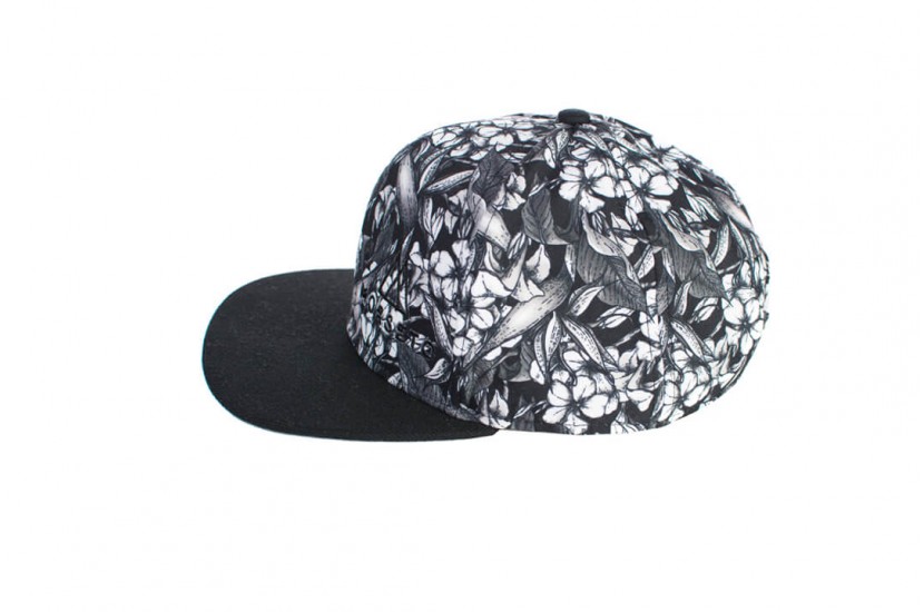 Καπέλο Snapback Fantasy Black Flower